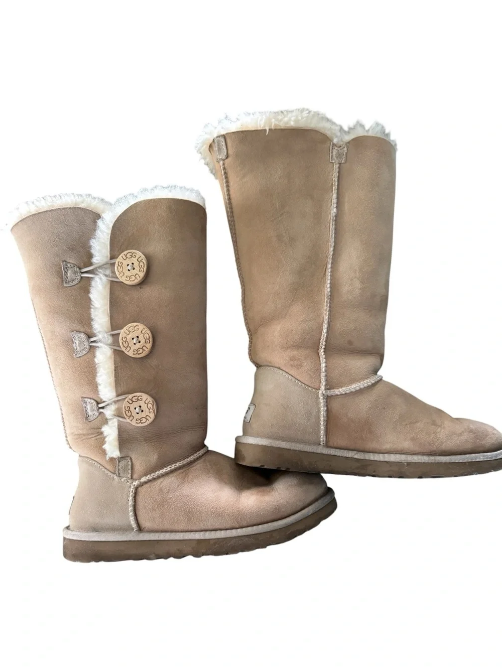 UGG Bailey Button Triplet Boots